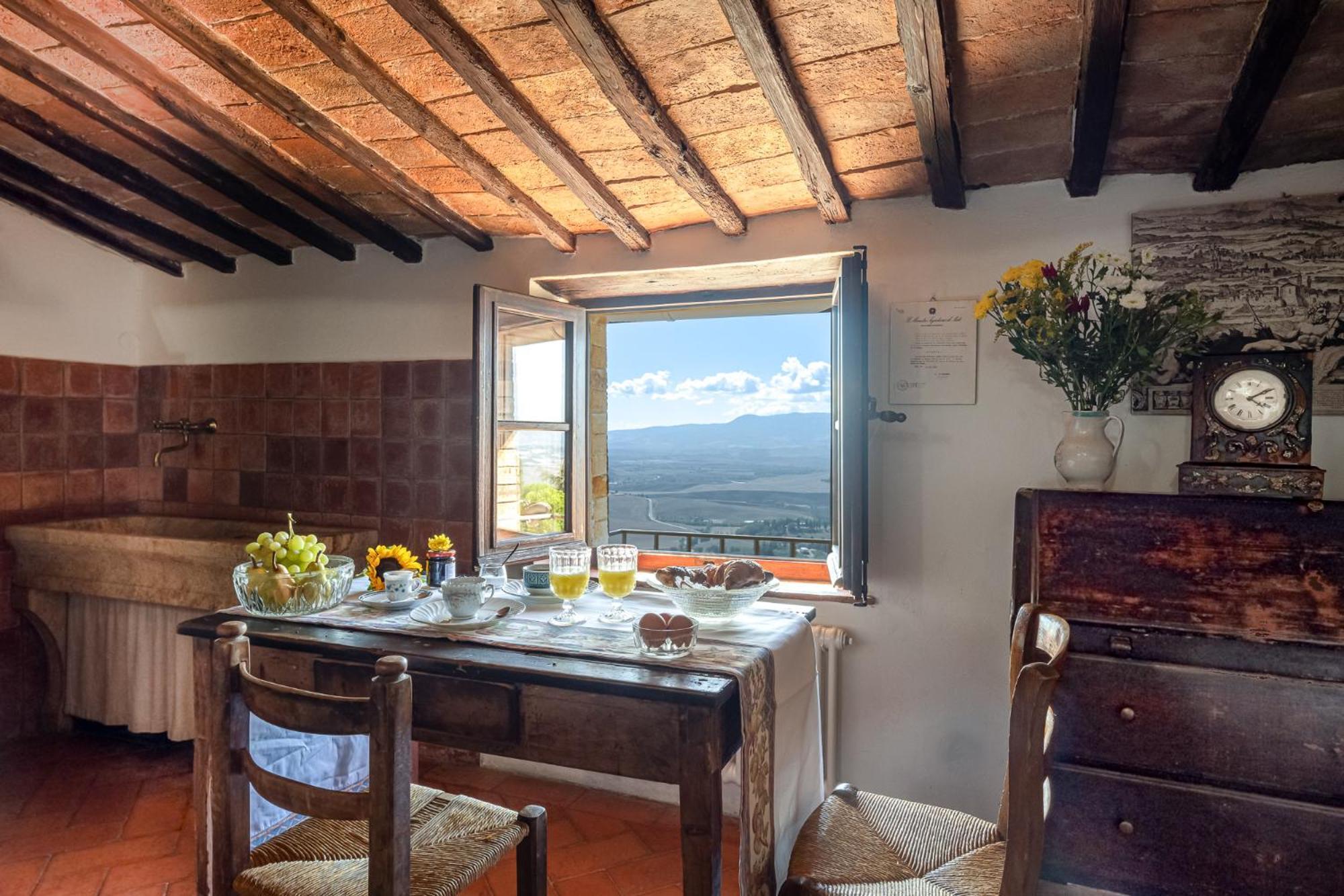 Artistica Pienza - Breathtaking Val D'Orcia View Daire Dış mekan fotoğraf
